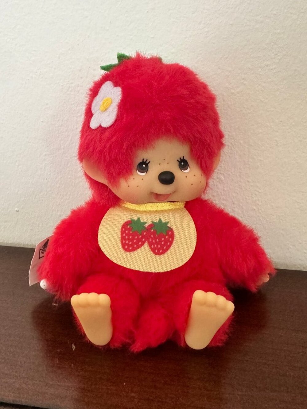 Sekiguchi Monchhichi FRUIT COLOR Plush Doll Strawberry (Red)